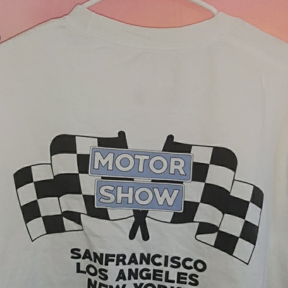 brandy melville cropped aleena motor show 1984 top - Picture 4 of 4